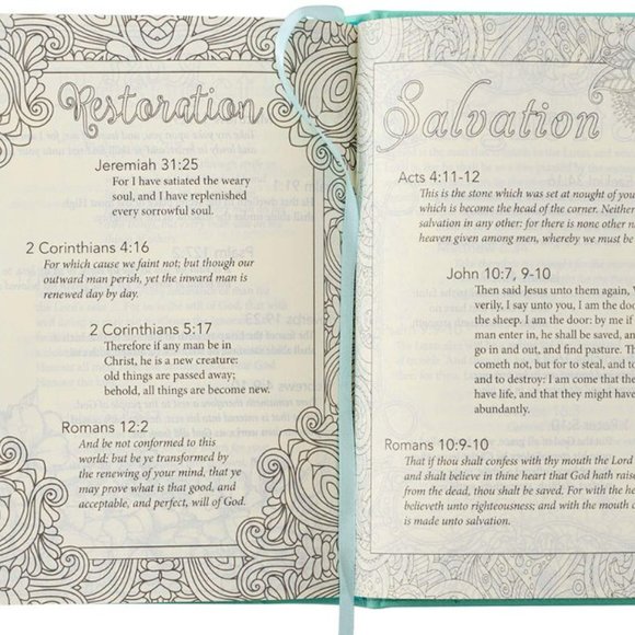 KJV My Promise Bible--imitation leather, teal - NEW - Picture 9 of 11